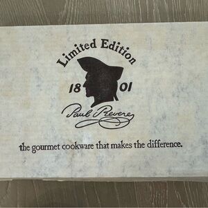 Paul Revere Limited Edition Gourmet Cookware